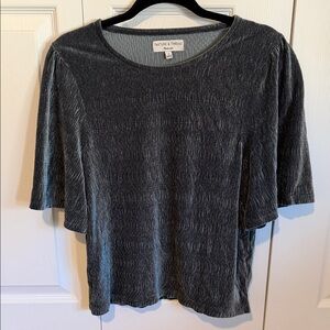 Madewell Charcoal Short Sleeve Top